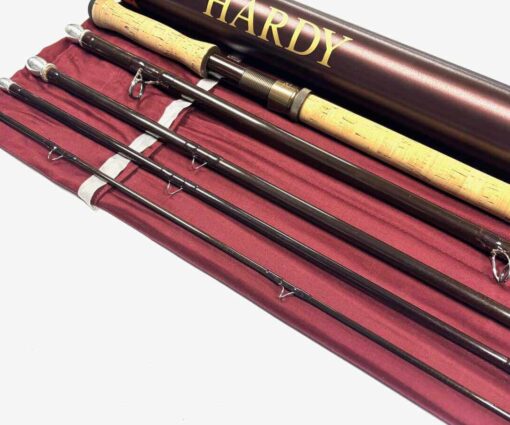   Hardy Origin 15′ 5 Piece Carbon Salmon Fly Rod #10 Rare Model With Bag & Tube