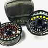 Orvis Battenkill VI 4.5″ Large Arbor Salmon Fly Fishing Reel With Spare Spool & Case