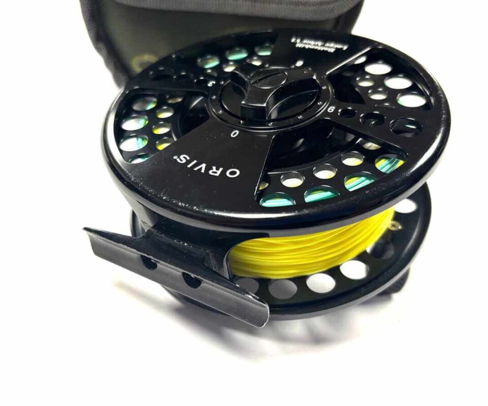   Orvis Battenkill VI 4.5″ Large Arbor Salmon Fly Fishing Reel With Spare Spool & Case