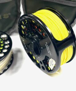   Orvis Battenkill VI 4.5″ Large Arbor Salmon Fly Fishing Reel With Rio Line Spool & With Case