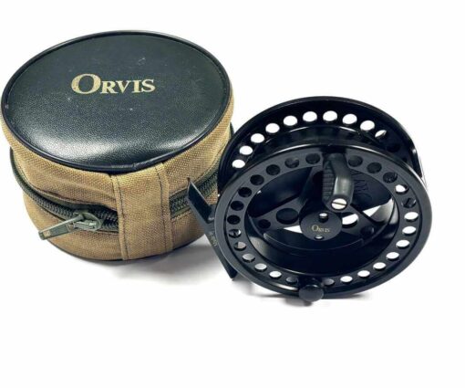 Orvis Battenkill Large Arbor reel 5/6 Reel With Case