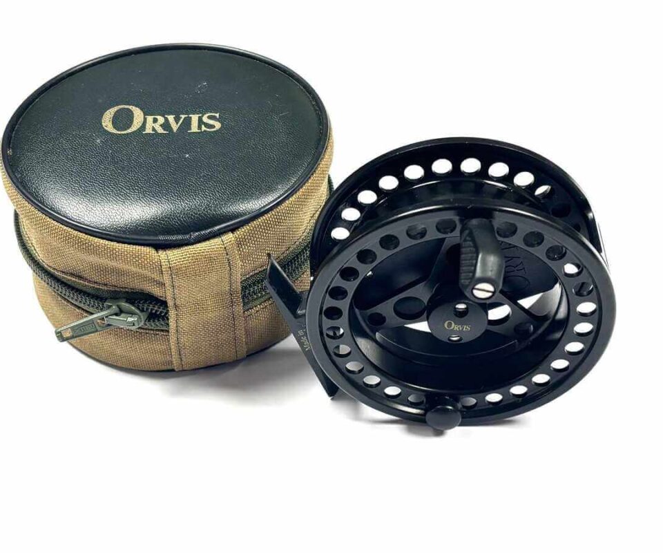 Orvis Battenkill Large Arbor reel 5/6 Reel With Case