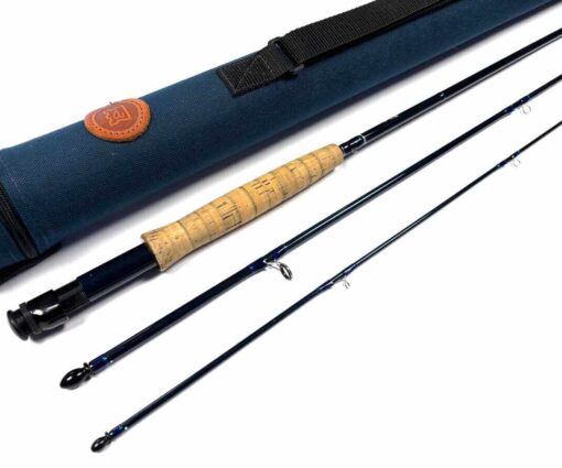   Hardy Elite 9′ Three Piece Line #5 Trout Fly Rod With Bag And Case Excellent