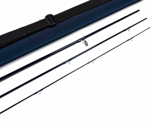  Hardy Elite 9′ Three Piece Line #5 Trout Fly Rod With Bag And Case Excellent