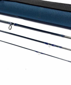   Hardy Elite 9′ Three Piece Line #5 Trout Fly Rod With Bag And Case Excellent
