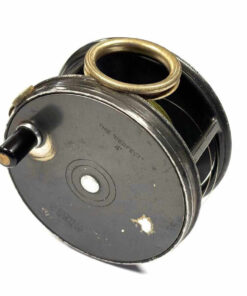   Hardy Perfect 4″ Wide Drum Salmon Fly Reel RHW With Line Guard Great Usable