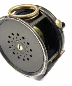   Hardy Perfect 4″ Wide Drum Salmon Fly Reel RHW With Line Guard Great Usable