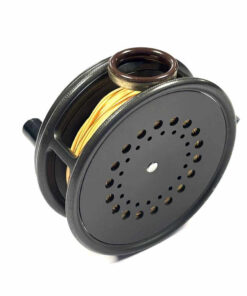   Hardy Perfect 3 5/8″ Alloy Fly Reel With Smoke Red Guide With Case Fine Condition