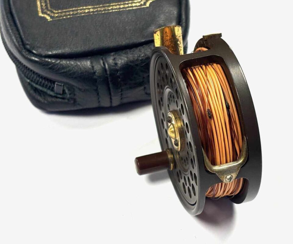 リール HOUSE OF HARDY Golden Flyweight Hardy Golden Flyweight Fly Reel - Spinoza Rod Company