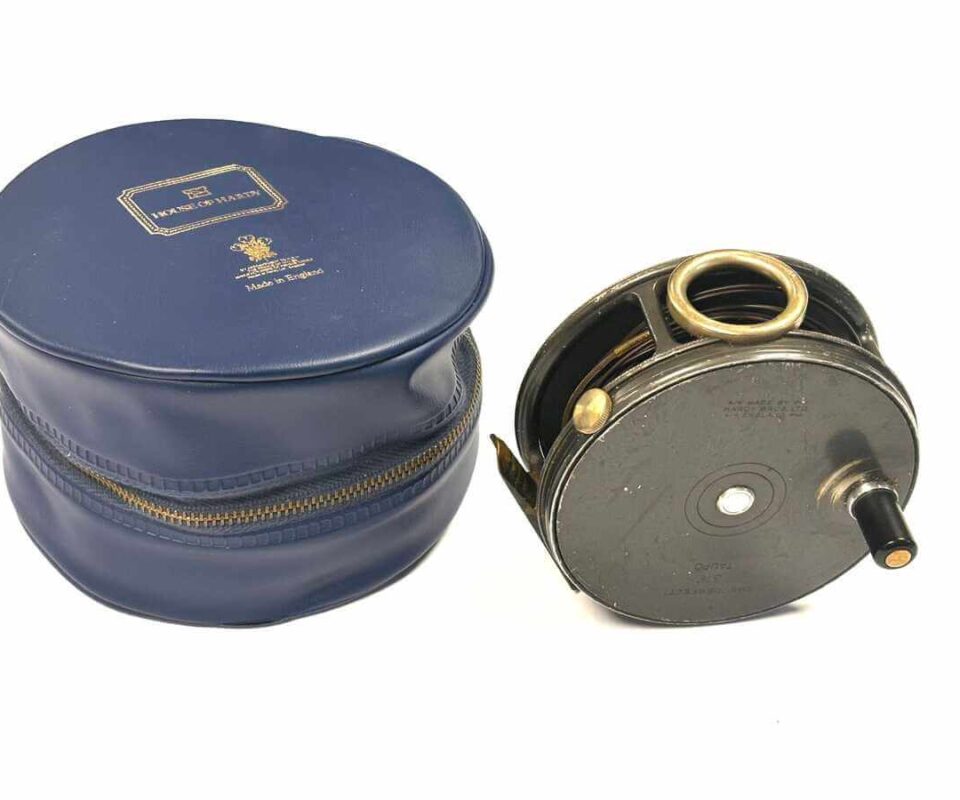   Hardy Perfect Taupo 3 7/8″ With Line Guard Trout Fly Reel Rare