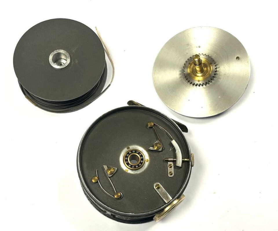  Hardy Perfect Taupo 3 7/8″ With Line Guard Trout Fly Reel Rare
