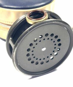   Hardy Perfect 3 3/8″ Alloy Fly Reel With Smoke Red Line Guard & Case
