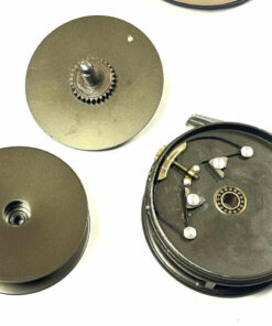  Hardy Perfect 3 3/8″ Alloy Fly Reel With Smoke Red Line Guard & Case