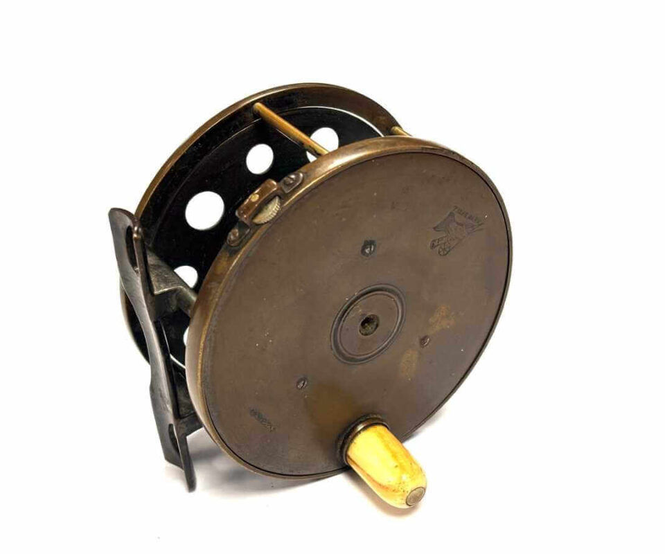   Hardy Perfect 1895/96 4&Prime; All Brass Fishing Reel SUPERB