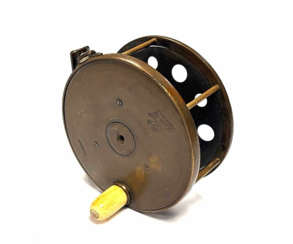  Hardy Perfect 1895/96 4″ All Brass Fishing Reel SUPERB