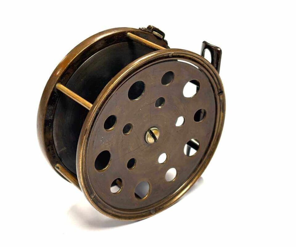   Hardy Perfect 1895/96 4″ All Brass Fishing Reel SUPERB