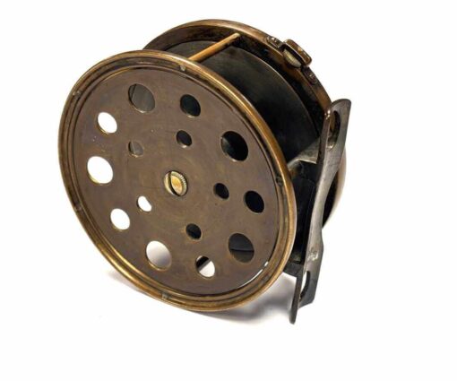   Hardy Perfect 1895/96 4″ All Brass Fishing Reel SUPERB