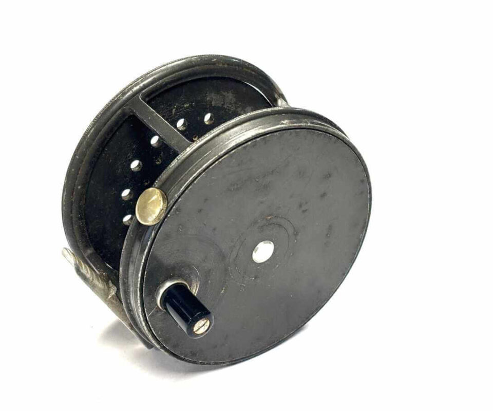   Hardy Perfect 4.25″ Salmon Fly Reel 1950s Good Usable