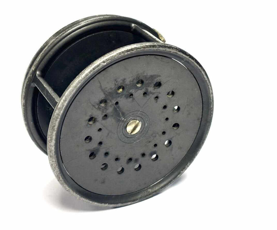   Hardy Perfect 4.25″ Salmon Fly Reel 1950s Good Usable