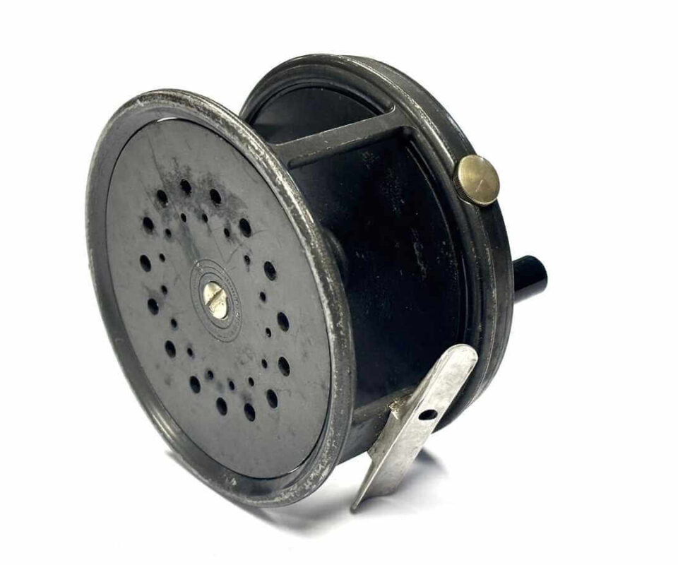   Hardy Perfect 4.25″ Salmon Fly Reel 1950s Good Usable