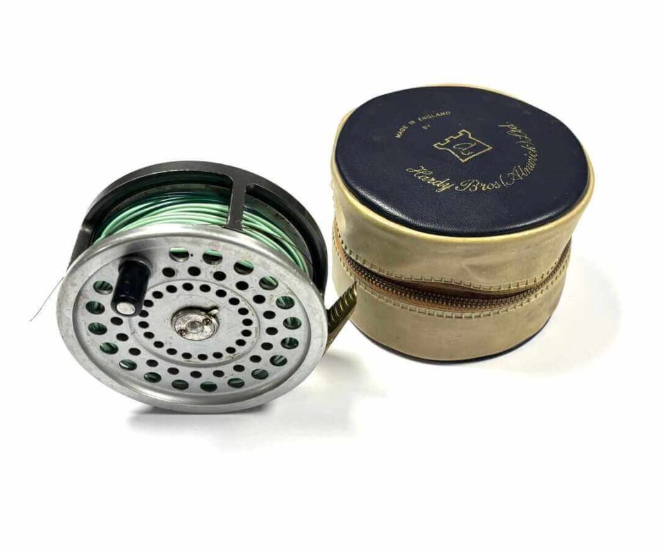   Hardy Marquis Salmon Reel No 2 With Line & Case
