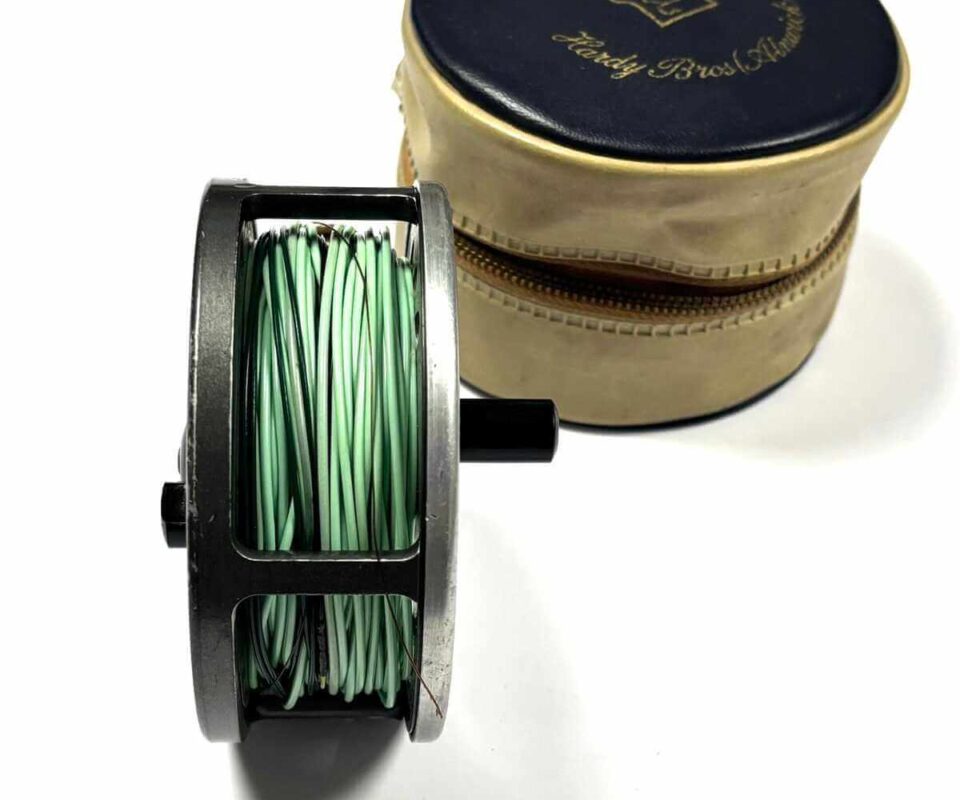   Hardy Marquis Salmon Reel No 2 With Line & Case