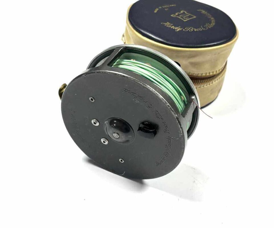   Hardy Marquis Salmon Reel No 2 With Line & Case