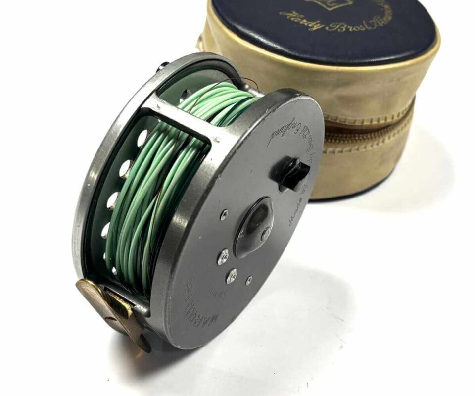   Hardy Marquis Salmon Reel No 2 With Line & Case