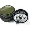  Aquarex 400 Salmon Fly Reel With Green Reel Pouch