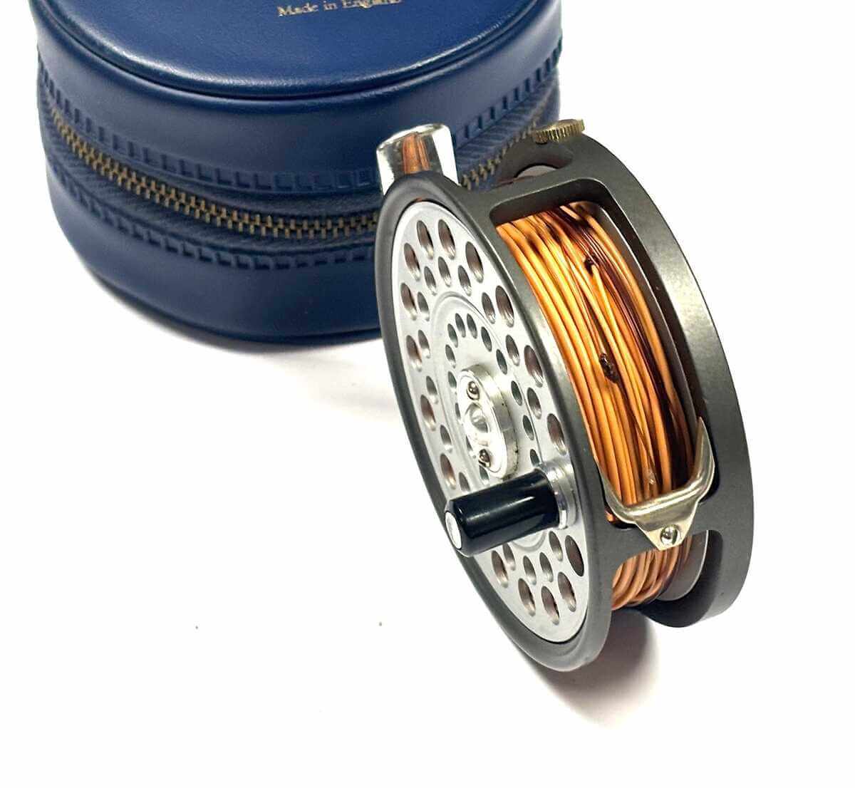 Hardy LRH Lightweight 3 1/8″ Trout Fly Reel With Line Excellent