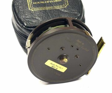   Hardy Golden Princess 3 1/2″ Trout Fly Reel With Hardy WF6 Line & Pouch