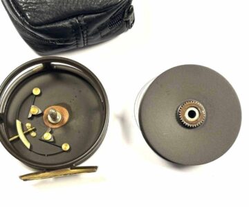   Hardy Golden Princess 3 1/2″ Trout Fly Reel With Hardy WF6 Line & Pouch