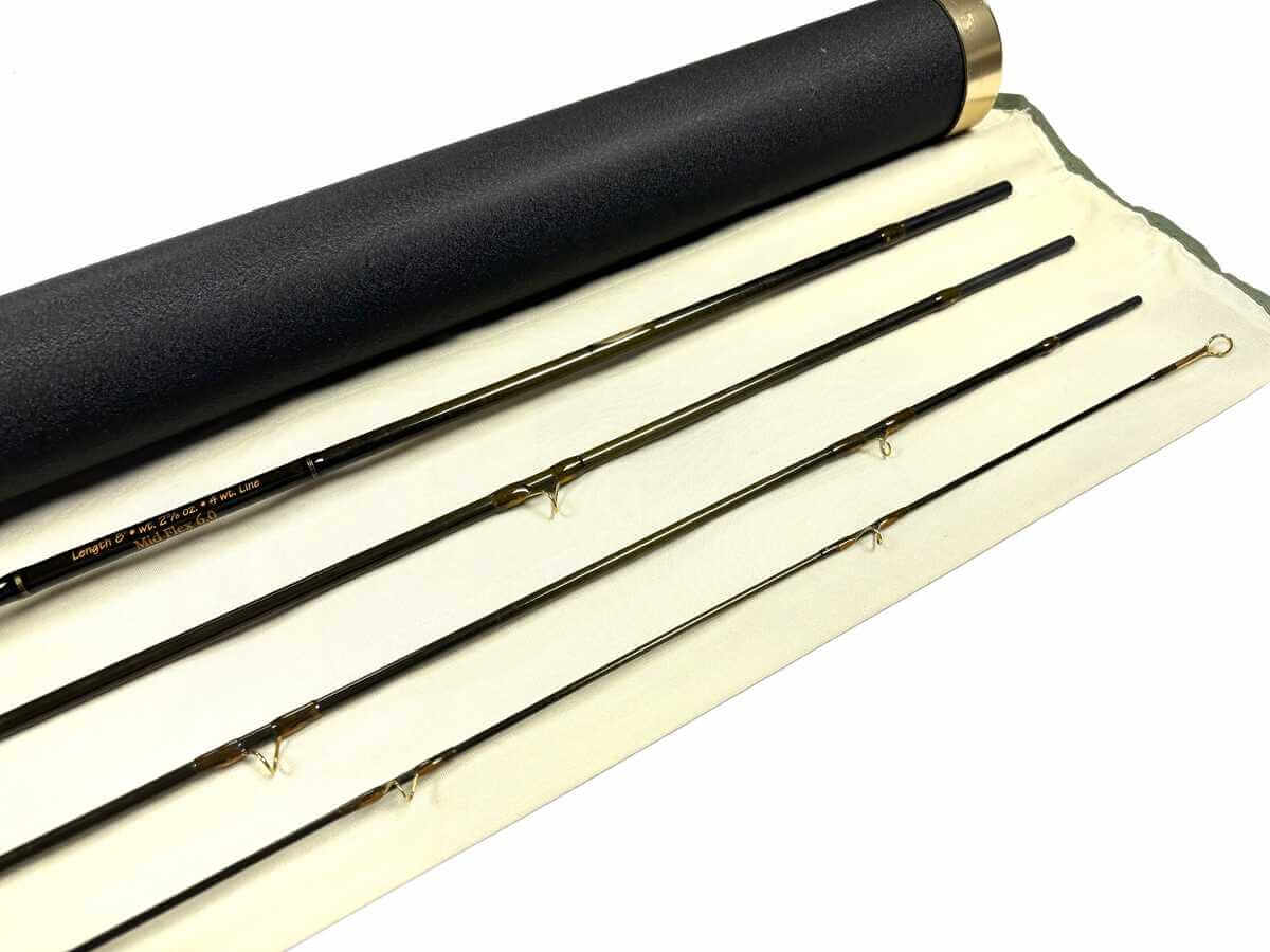 Orvis Superfine Mid Flex 8′ TROUTBUM Line #4 Trout Fly Rod With