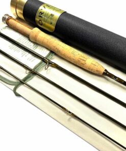   Orvis Superfine Mid Flex 8′ TROUTBUM Line #4 Trout Fly Rod With Bag & Tube Superb