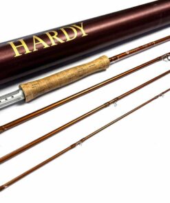   Hardy Angel 9’ 6″ Four Piece Carbon Travel Fly Rod #7 Fine With Bag & Alloy Hardy Tube Fine Condition