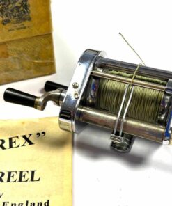   Hardy Elarex Vintage Multiplier Baitcasting Spinning Reel With Box & Instructions