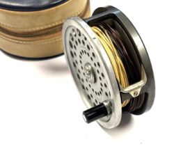   Hardy Marquis no 1 salmon fly reel with case