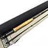 G Loomis GLX 9′ two piece trout fly rod line rated #6 with case