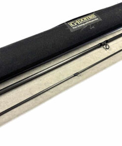   G Loomis GLX 9′ two piece trout fly rod line rated #6 with case