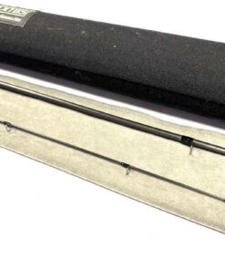   G Loomis GLX 9′ two piece trout fly rod line rated #6 with case