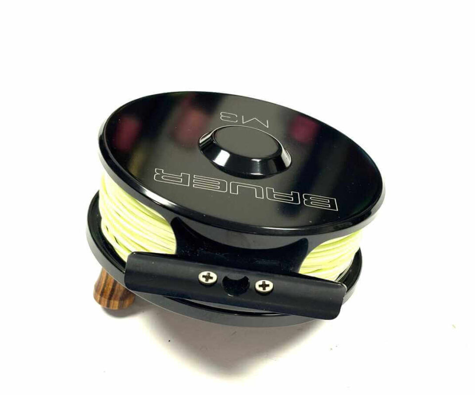   Bauer M3 Salmon / Trout 3.75″ Fly Reel USA Made