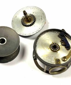   Hardy Perfect 4″ Wide Drum Salmon Fly Reel 1912 Check With Revolving Line Guard For Restoration