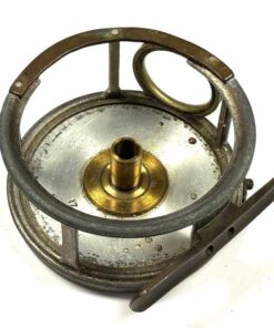   Hardy Perfect 4″ Wide Drum Salmon Fly Reel 1912 Check With Revolving Line Guard For Restoration