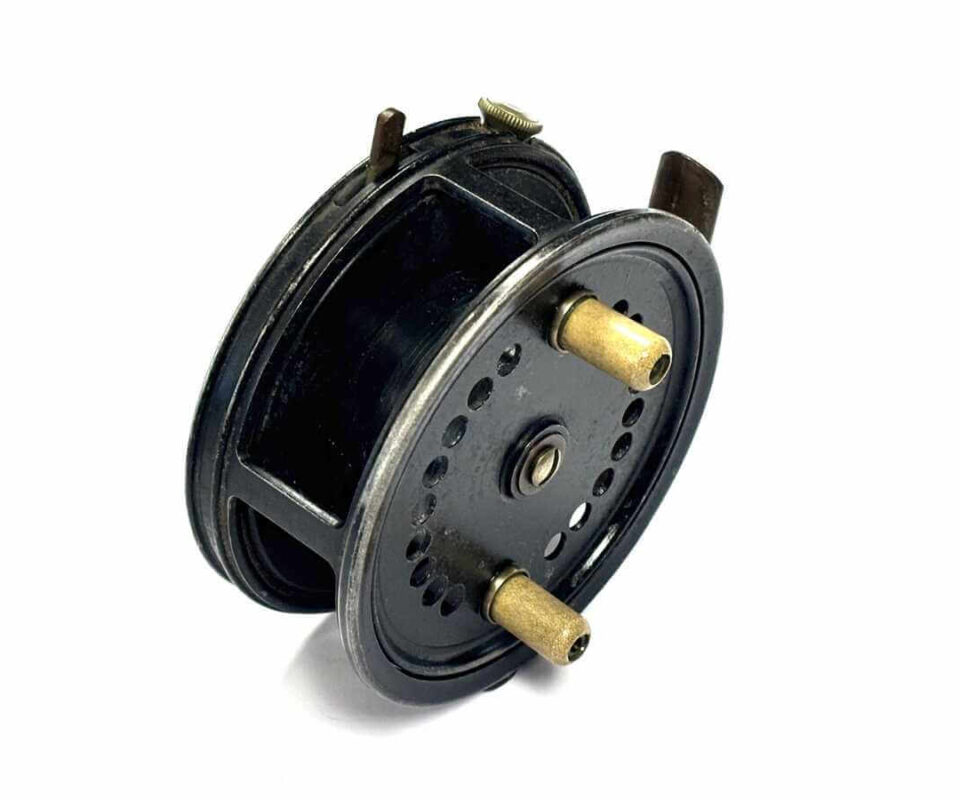   Allcocks Easicast 4″ alloy drum spinning reel in fine working order