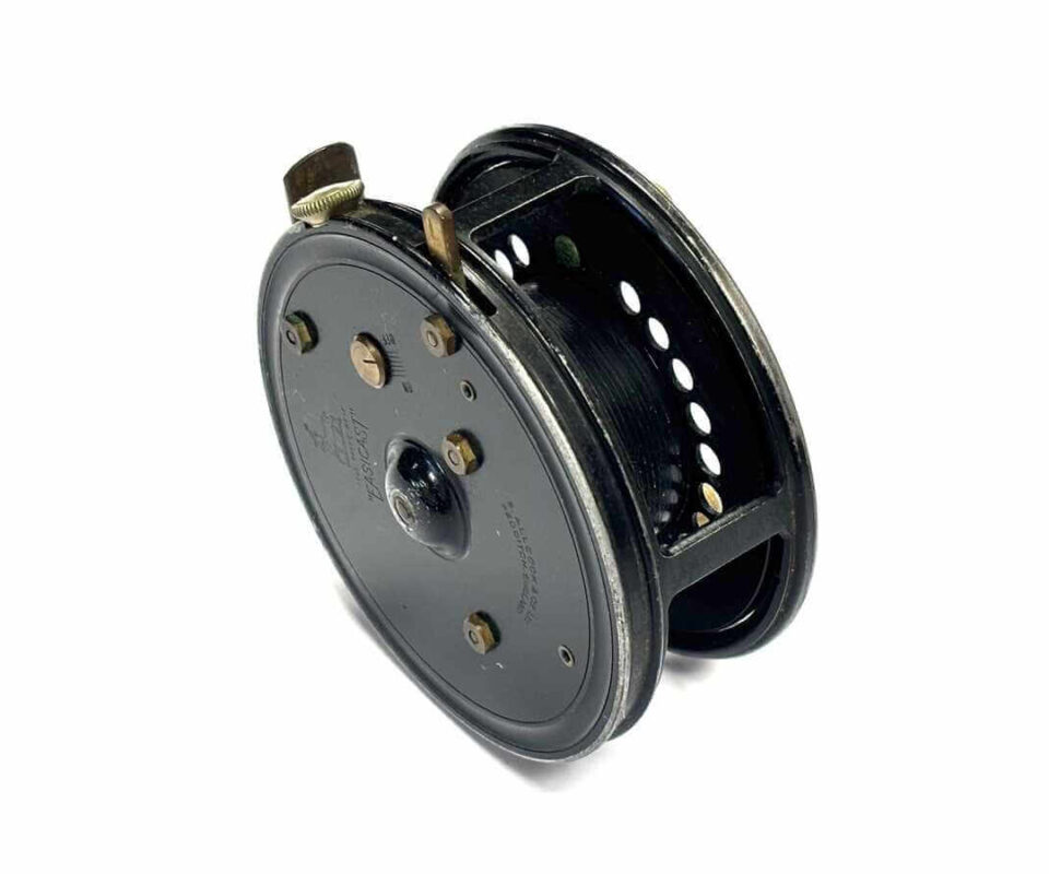   Allcocks Easicast 4″ alloy drum spinning reel in fine working order