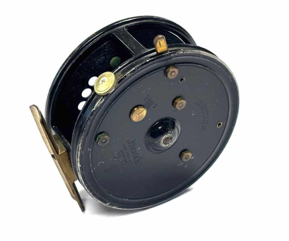   Allcocks Easicast 4″ alloy drum spinning reel in fine working order