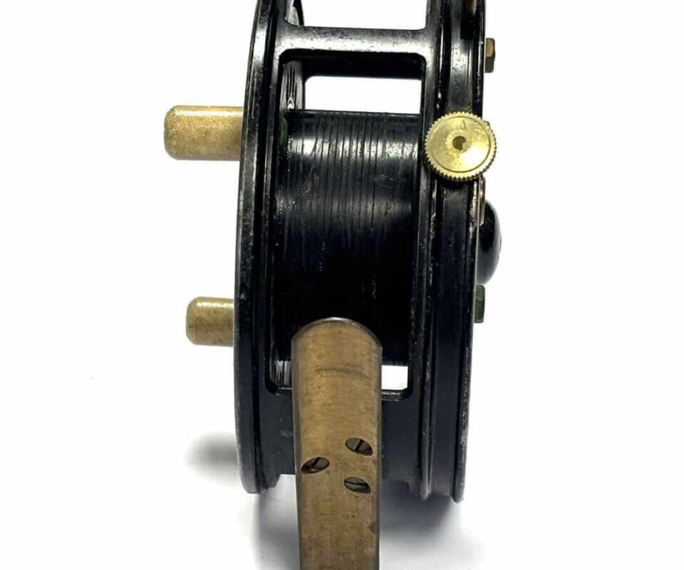   Allcocks Easicast 4″ alloy drum spinning reel in fine working order