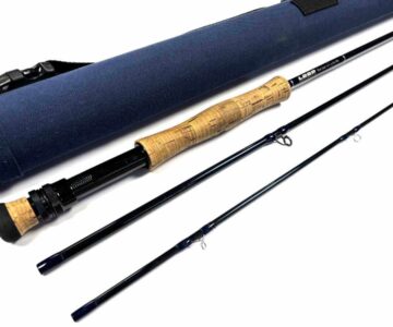   Loop Blue Line 10′ 3 Piece Carbon Fly Rod #7 With Bag & Tube