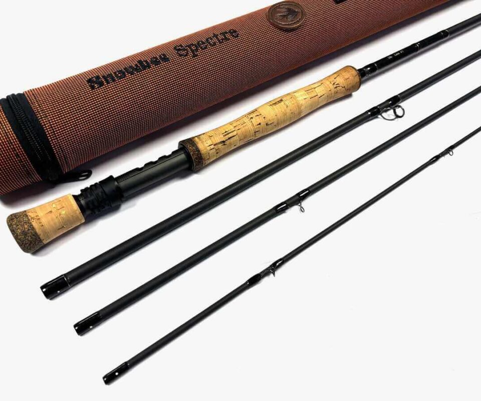   Snowbee Spectre Switch 11′ Line #7 Trout Fly Rod With Bag And Case