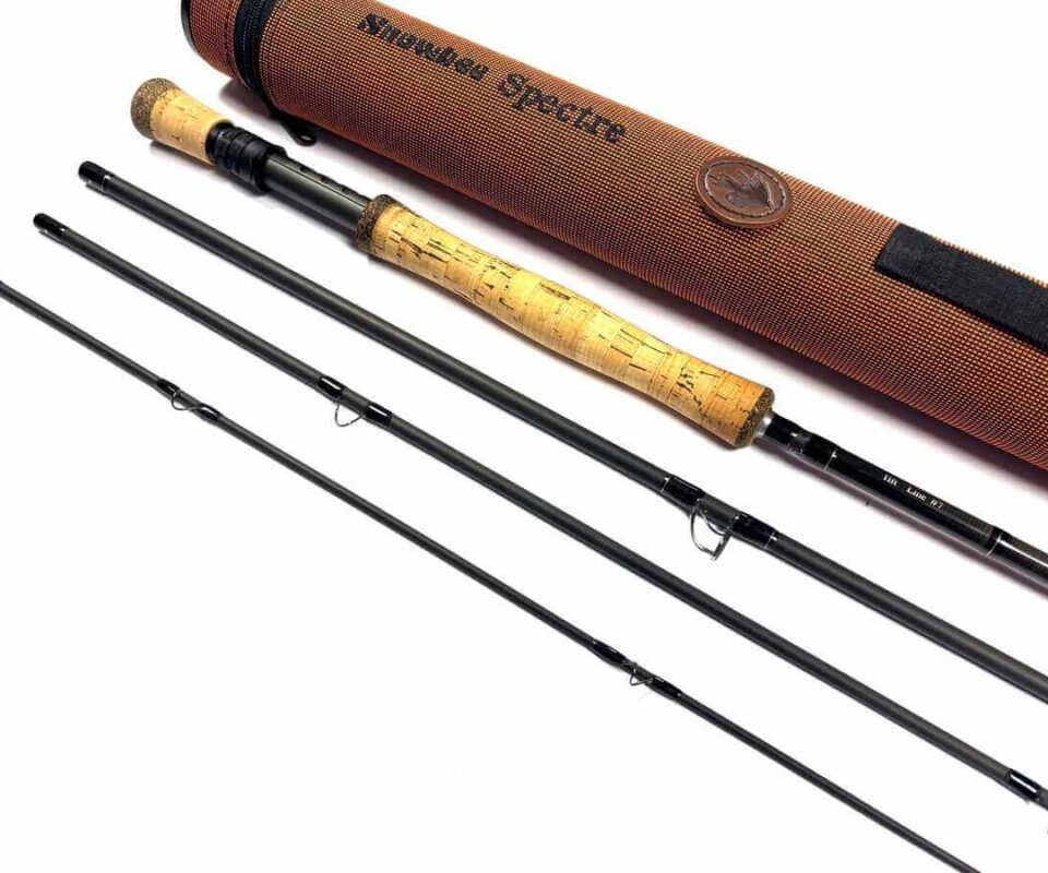   Snowbee Spectre Switch 11′ Line #7 Trout Fly Rod With Bag And Case